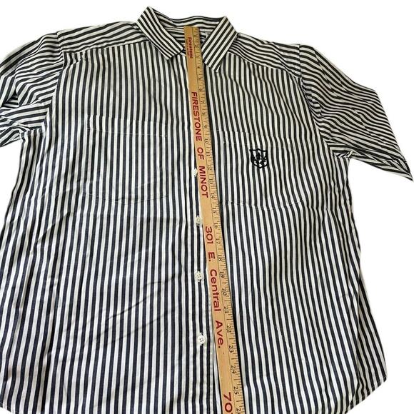 Talbots cotton striped shirt, long sleeves, button down, women's size M - Picture 7 of 7